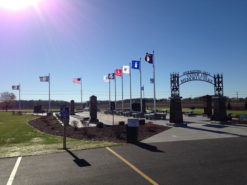 Stoughton Area Veterans Memorial; Adding names for Memorial Day, 2018